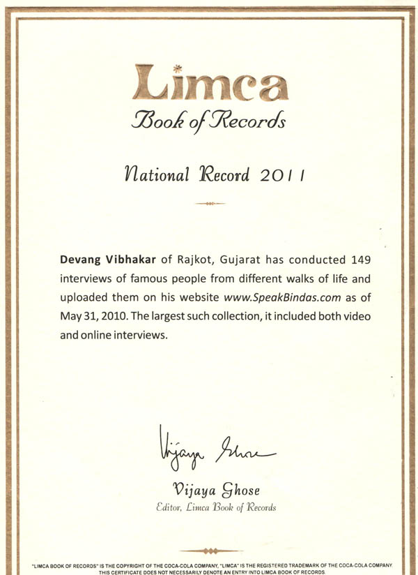 Limca Book Award
