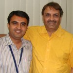 Devang Vibhakar with Ashok Dave