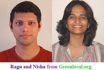 Ragu and Nisha Greenlocal