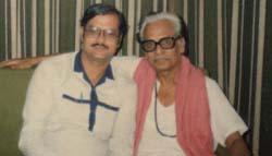 Harish Raghuvanshi with Anil Biswas