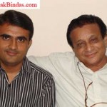Devang Vibhakar with Rajnikumar Pandya