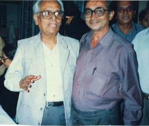 Yasin Dalal with Anil Biswas