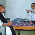 Yasin Dalal with Morari Bapu