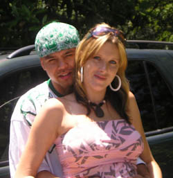 Kristi Lee with boyfriend Kristi Lee with boyfriend