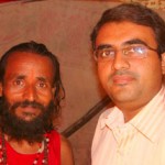 Devang Vibhakar, Editor of SpeakBindas.com with Vasant Maharaj