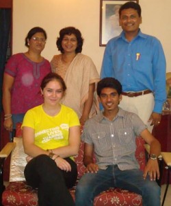 (In photo: Anna, Dhruvin, Mrs. Gaurangi Patel & Mrs. & Mr. Mehta)