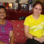 (L to R: Mrs. Gaurangi Patel, Anna)
