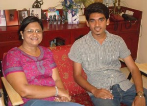 (Left to right: Mrs. Gaurangi Patel, Dhruvin Mehta)