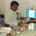 Hitesh Bagdai In His Office