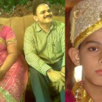 (L to R: Wife – Sonali, Suresh Lalan, son-Smit)