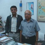 Interviewer Devang Vibhakar with Dr Ramesh J Bhayani
