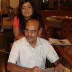 Vaidehi Mehta with her Dad