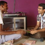 Devang Vibhakar with Jitubhai