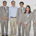 Our team with G.S.E. Chair Mr. Virakm Sanghani