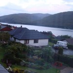 View from Window of my room @ Fort William when I stayed with Alan & Denise Kirk