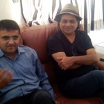 L to R: Devang Vibhakar(me) and Pan Nalin
