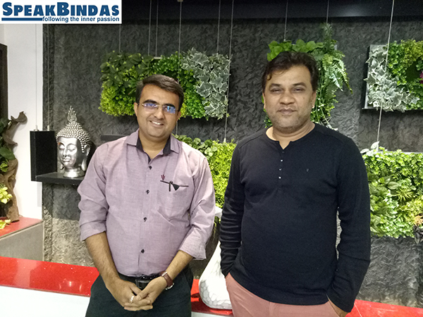 L to R: Devang Vibhakar, Kirtidan Gadhvi